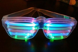 LED Horizontal Bar Sunglasses