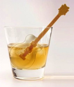 Acoustic Guitar Ice Cube Tray