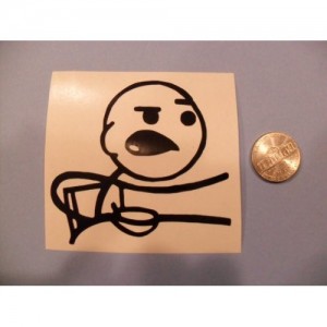 Cereal Guy Decal Sticker