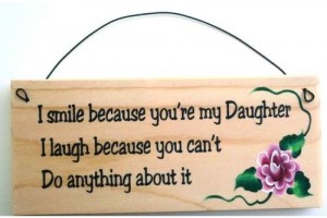 Funny Mother Daughter Kitchen Sign