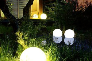 Glowing Garden Orbs
