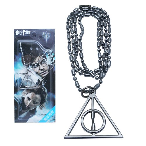 Harry Potter Deathly Hallows Necklace Prop Replica