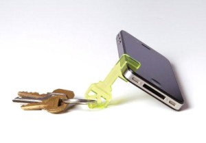 iKey Key Ring iPhone Stand