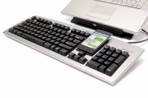 iPhone and Computer Keyboard