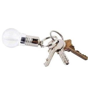 Key Ring Light Bulb Flash Drive