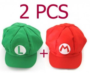 Mario and Luigi Hats