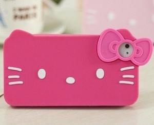 Pink iPhone 4 Hello Kitty Case