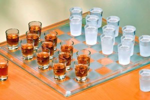Shot Glass Checkers