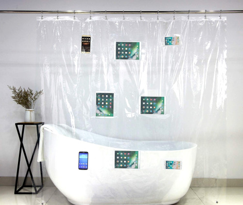 Smart Phone Shower Curtain