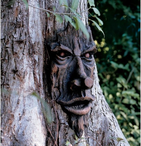 Tree Face Plaque